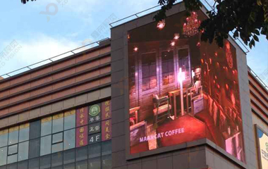 東莞戶外直角LED顯示屏項(xiàng)目