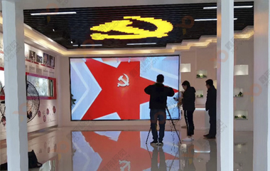 江門(mén)黨建中心LED顯示屏項(xiàng)目