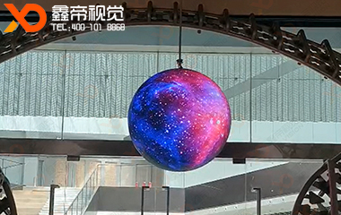 萬科未來智慧城LED球形屏項目