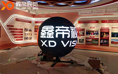 云南省規(guī)劃館1.8米P2.5球形屏項目