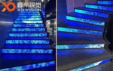 蘇州周大福LED樓梯屏項目