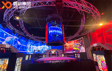 美國WWE場館沉浸式LED顯示項目